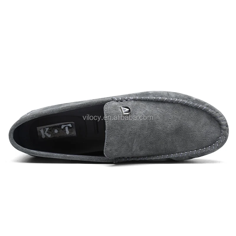 China Wholesale Stylish Soft Suede Loafer Slip-on Driving Shoes for Men
