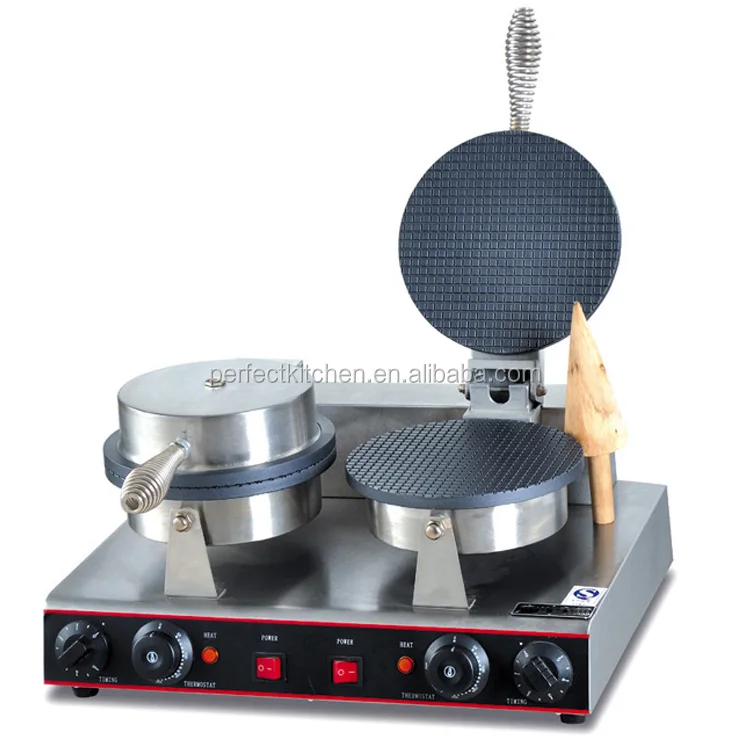 ice cream cone waffle baker machine / waffle corn maker
