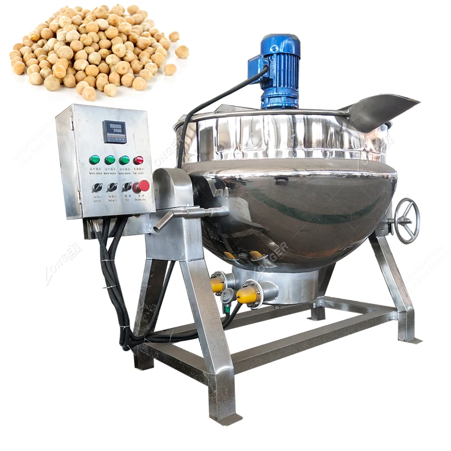 Commercial Chickpeas Grinding Hummus Making Machine Hummus Production Line
