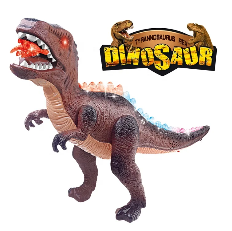 Amazon hot selling radio control dinasour with light, newest bo walking dinasour; new walking dinasour toy