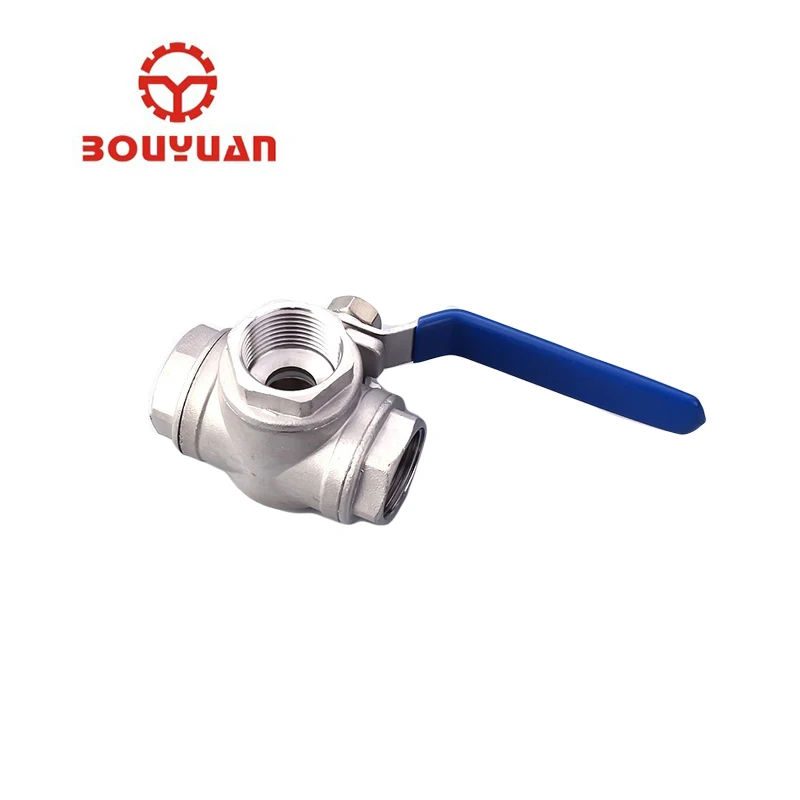 CF8M Thread ball valve L type 3way ball valve for Wholesale