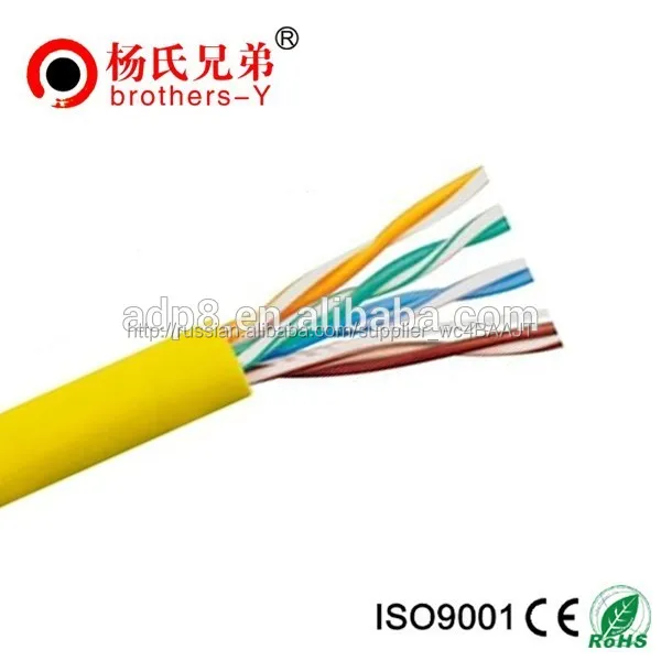 Cat 5e тип и 8 количество проводники utp cat5e lan кабель 4pr 24 AWG