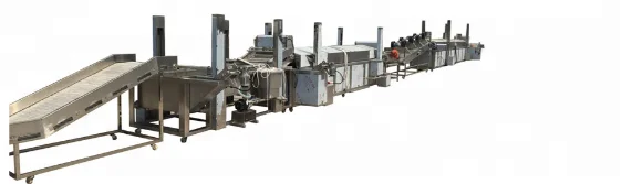 
Small scale Potato Chips production Line , small scale frozen french fries production line capacity 30kg--100kg/h 