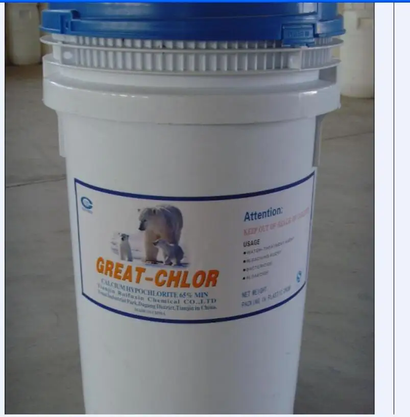 calcium hypochlori 65% 70% granular sodium process