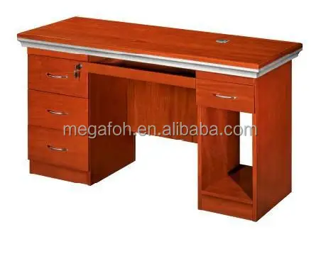 Executive Wooden Office Desk/Ready Made Computer Desk/Cheap Wooden Computer Table (FOHK-1207)