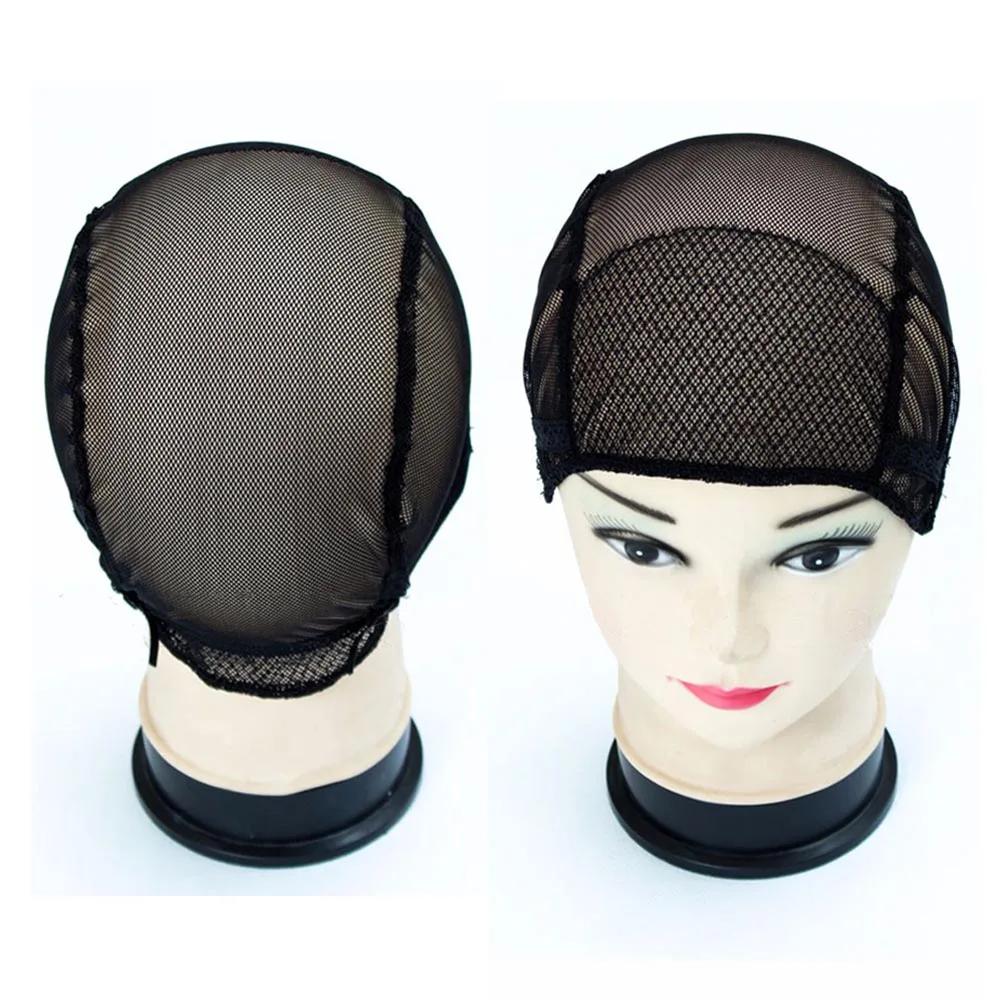 
Elastic Wig Caps For Making Wigs Stretch Lace Weaving Cap Extra Large For Big Head with Adjustable Straps and Combs 