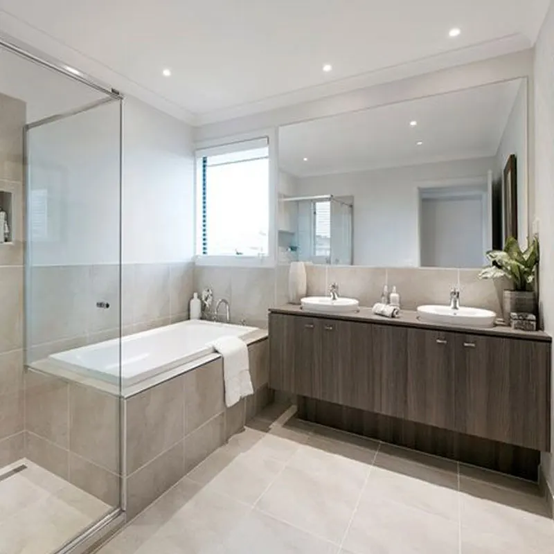 Bamboo used bathroom vanity base cabinets