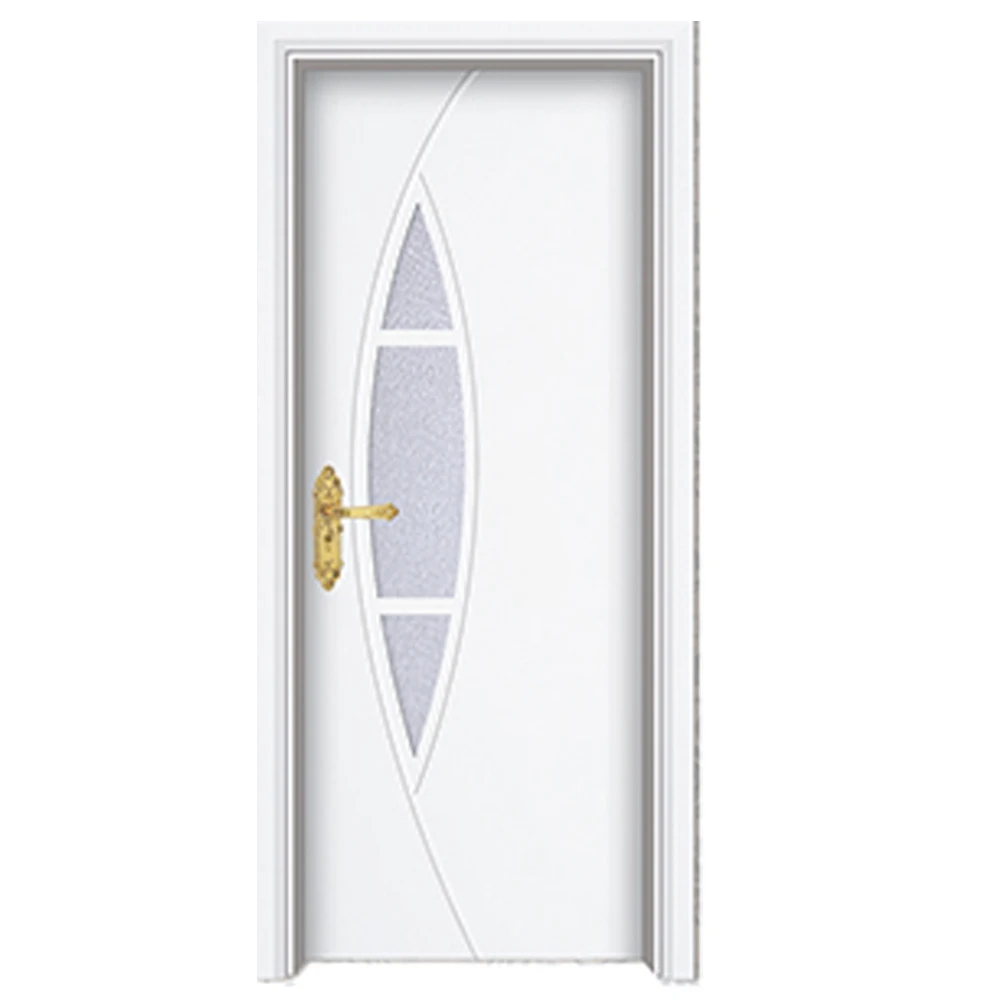 
High Quality Aluminum Glass Door Waterproof Swing Closet Door Bathroom Door 