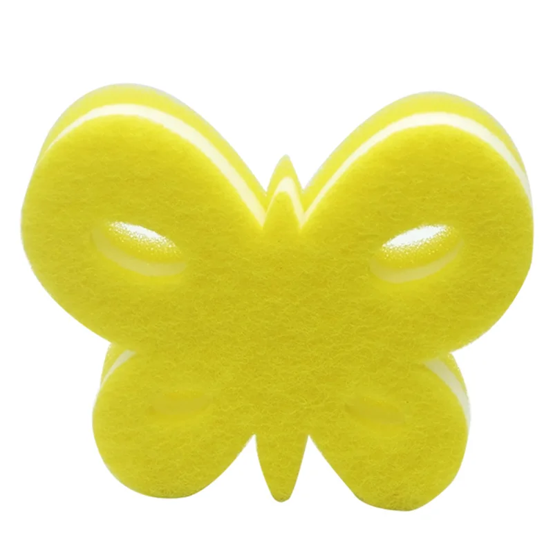 Cute Cartoon Shape Household Kitchen Clean Sponge Scourer