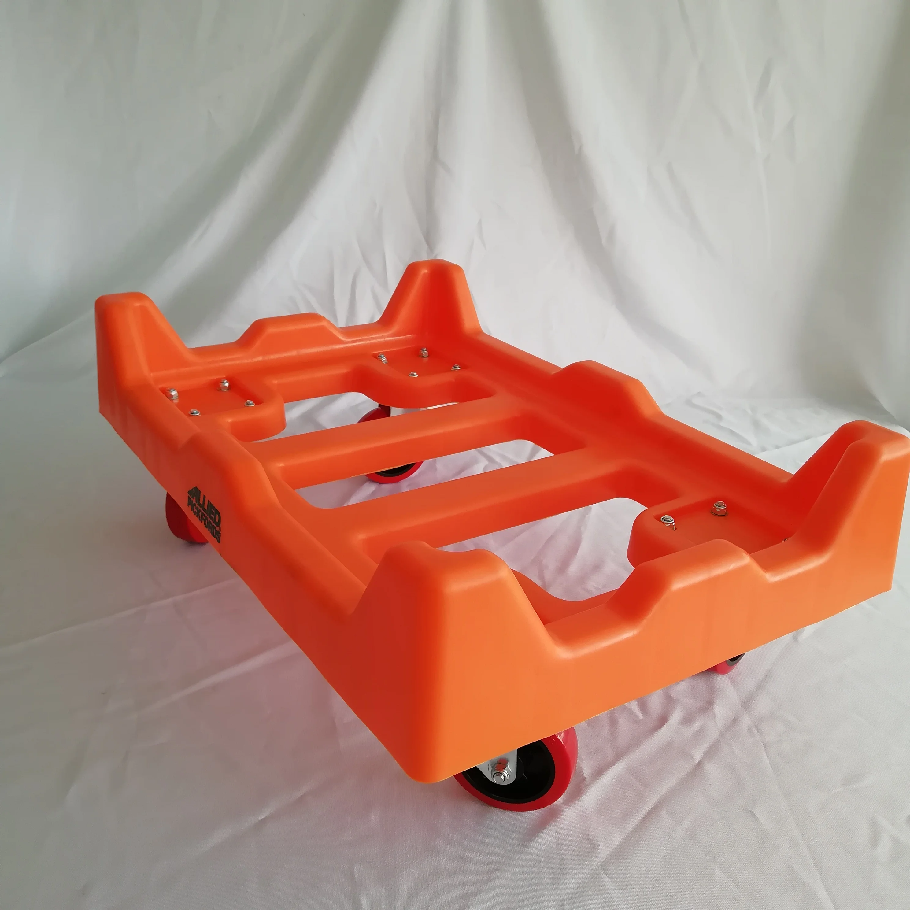 
175kg heavy duty plastic moving hand truck with 4 wheels 