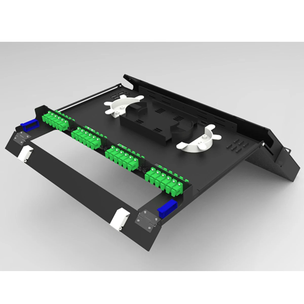 odf 12 core small fiber optic patch panel ftth distribution box