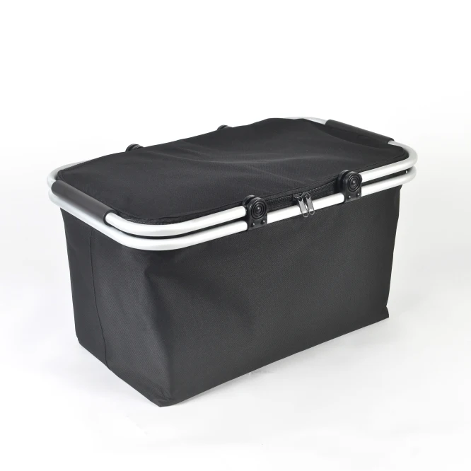 Portable collapsible foldable storage basket for wholesale