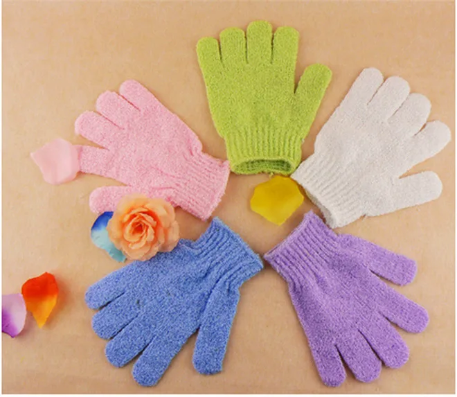 Moisturizing Spa Skin Care Cloth Bath Glove Exfoliating Gloves Cloth Scrubber Face Body body bath gloves