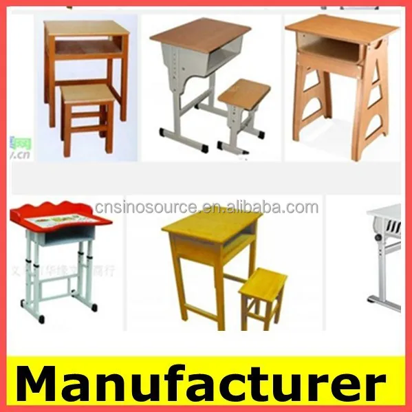 Wholesale more styles cheap school furniture table and chair