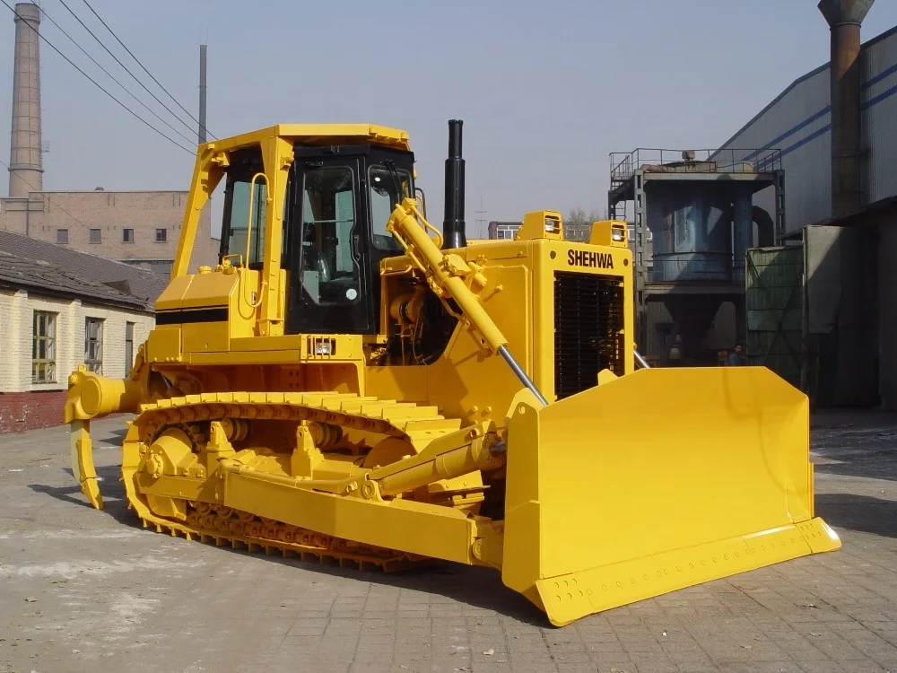Medium Crawler Bulldozer 13ton Hydraulic Semi Rigid Dozer PAT Blade 3.1cbm Engine 130HP