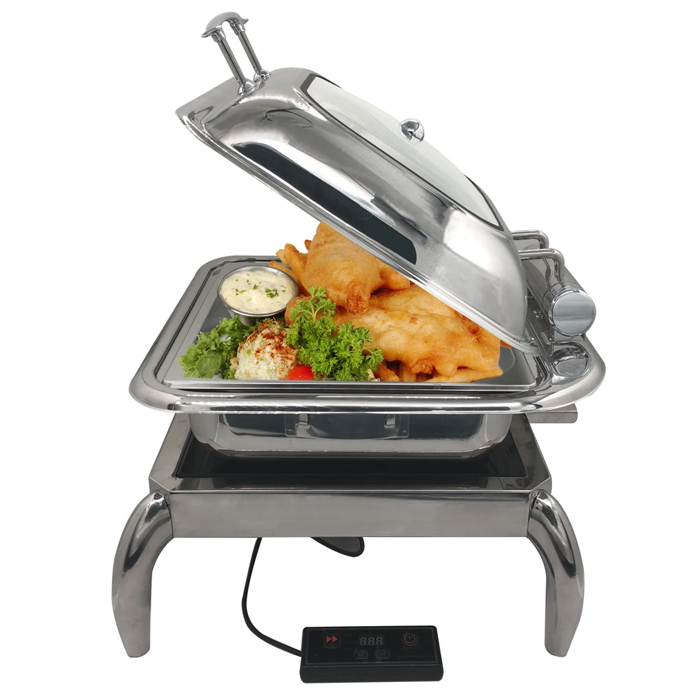 Индукционная плита фарфоровая кастрюля жаровня/Горячая тарелка для буфета