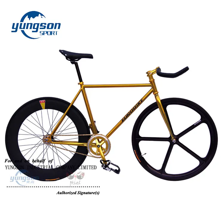 Заводская цена алюминия гоночный велосипед розовый цвет fixed gear