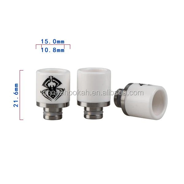 CE series e cigarette 510 wide bore ceramic drip tips high quality no peculiar smell penis drip tip
