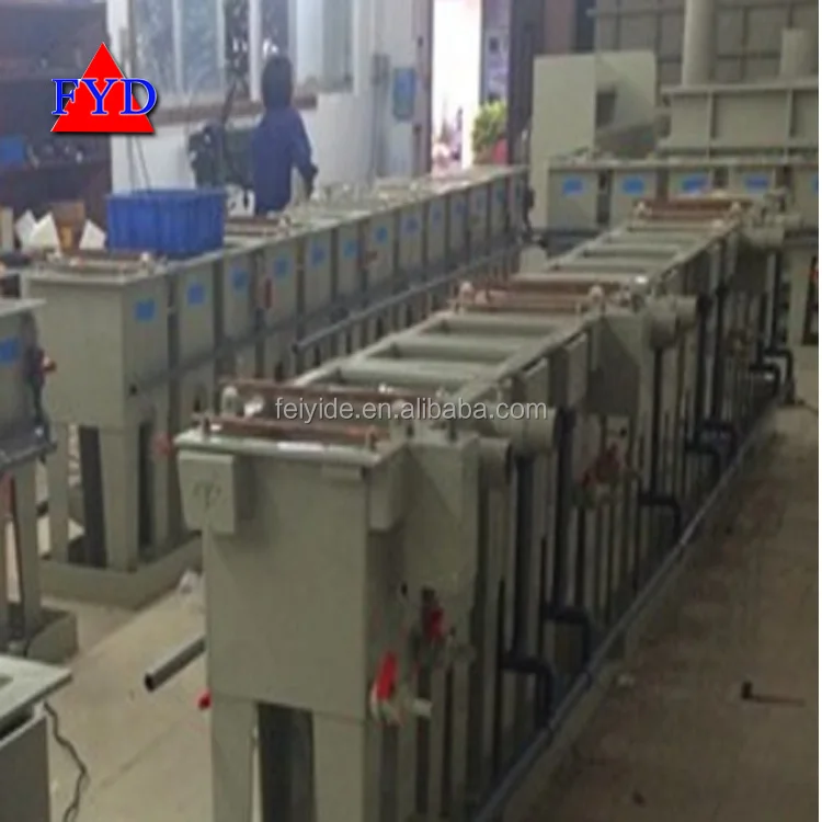 Ручная стойка Feiyide, линия хромирования для медного никелевого цинкового покрытия