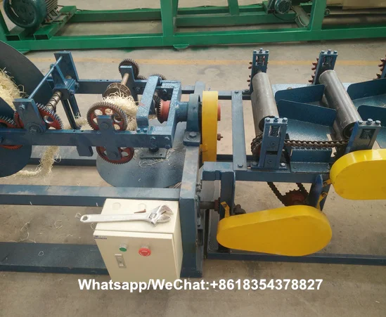 
Shandong rope wood wool making machine 