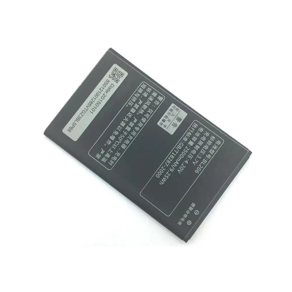 Оригинальный аккумулятор мобильного телефона BL206 для Lenovo A630 A600E A630E Замена батарей 2500 мАч