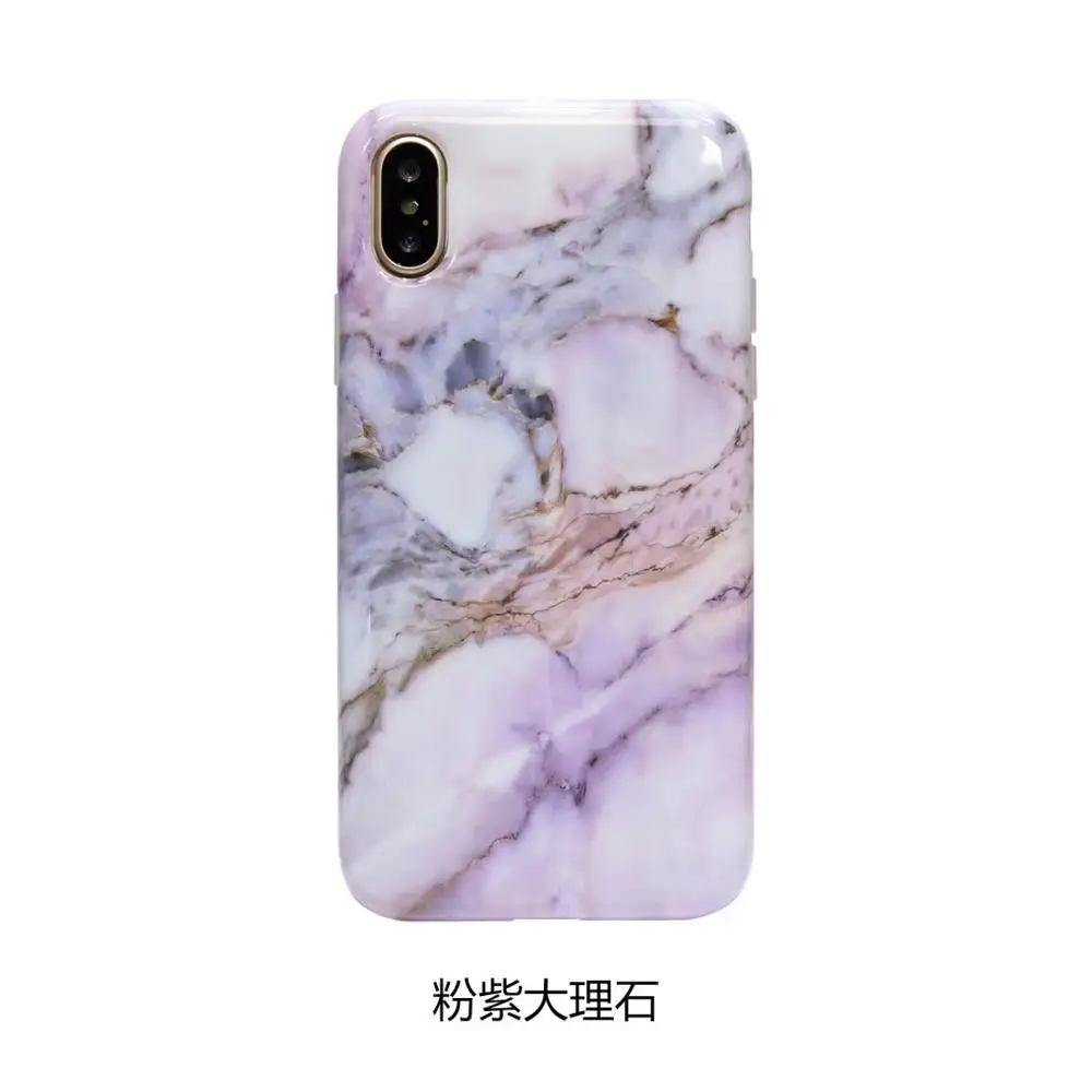 
Wholesale mobile phone cases tpu nature marble phone case for iphone X 8 8plus 6s, luxury smartphone glossy marble case 