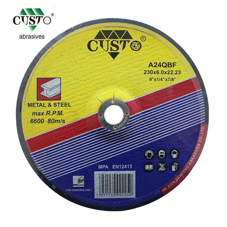 EN12413 МПа Корейская стандартная пресс-центр ультра тонкий 5-дюймовый абразивный режущий диск