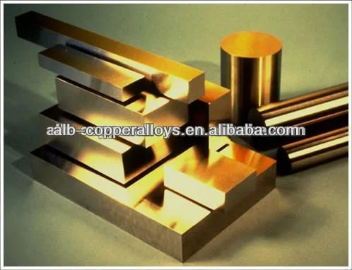 бериллиевой бронзы квадратных бар cw103c