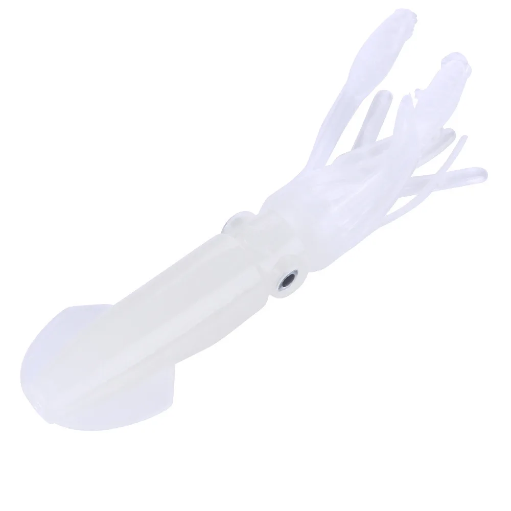 
Luminous Squid Fishing Tackle,Soft Plastic Bait Hook 10cm 8g 5pcs/Package Drop Ship Wholesale 