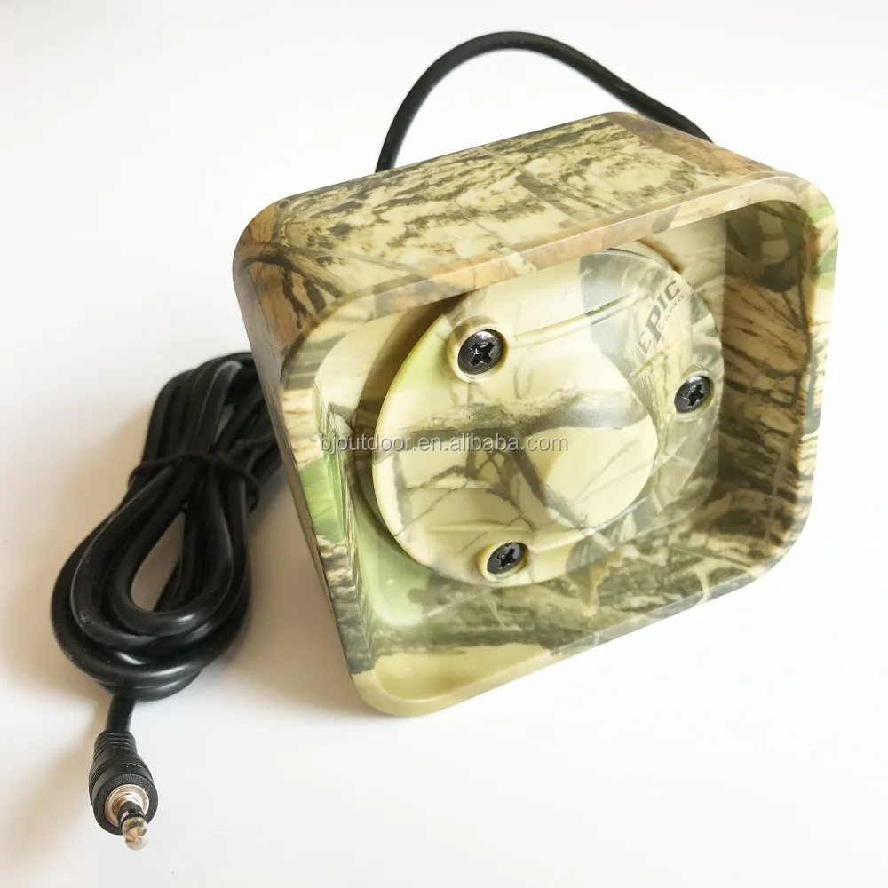 Electronic control device for hunting speakers hunting bird caller speaker from BJ Outdoor