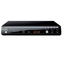 China supplier of metal body mini dvd player with remote control