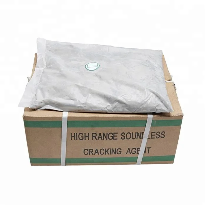 Безопасная Бесшумная невзрывная камнедробилка, растрескивающийся химический порошок