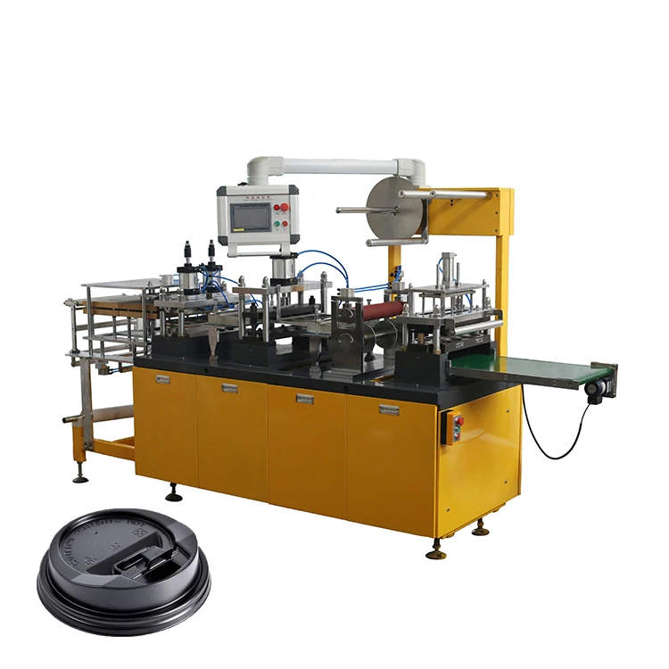 Guaranteed Quality Proper Price Easy to Operate Automatic juice plastic Cup Cover Making Machine