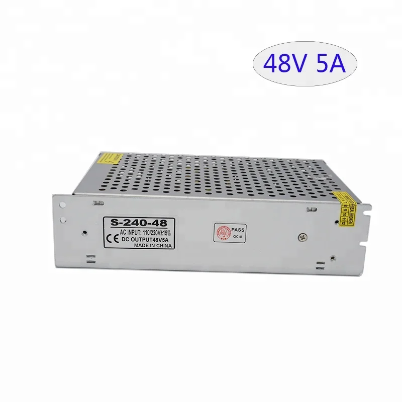 48V 5A 240W Led Switching Power Supply LED Driver Smps Cheap LED Transformer S-240-48