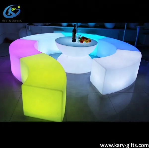 plastic bar stools event furniture led curved bench