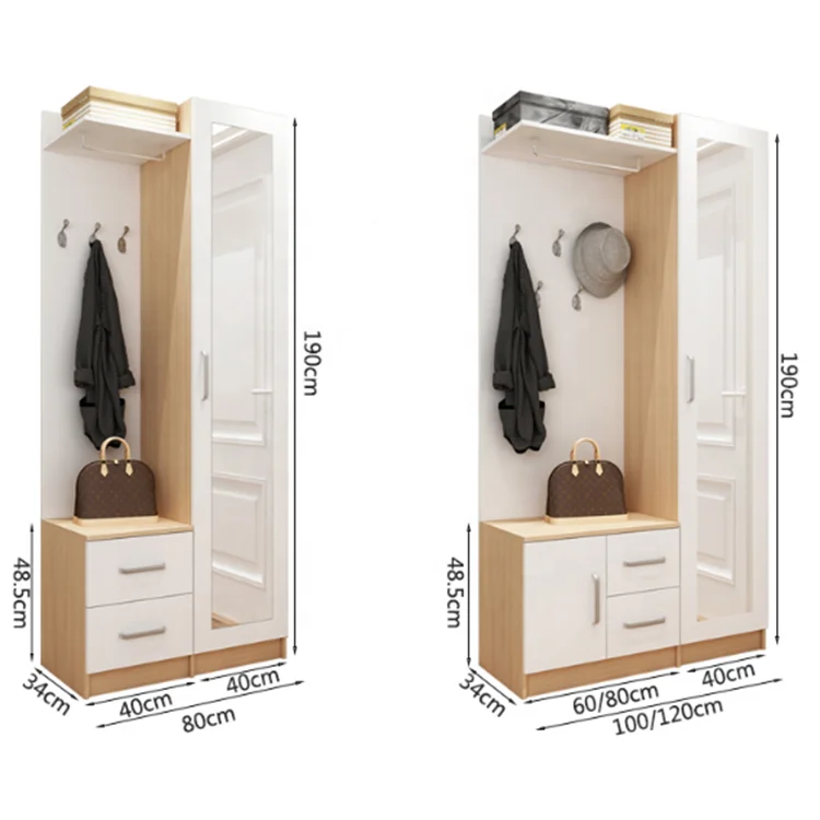 Large Capacity Modern Wooden Living Room Shoe Cabinet Furniture