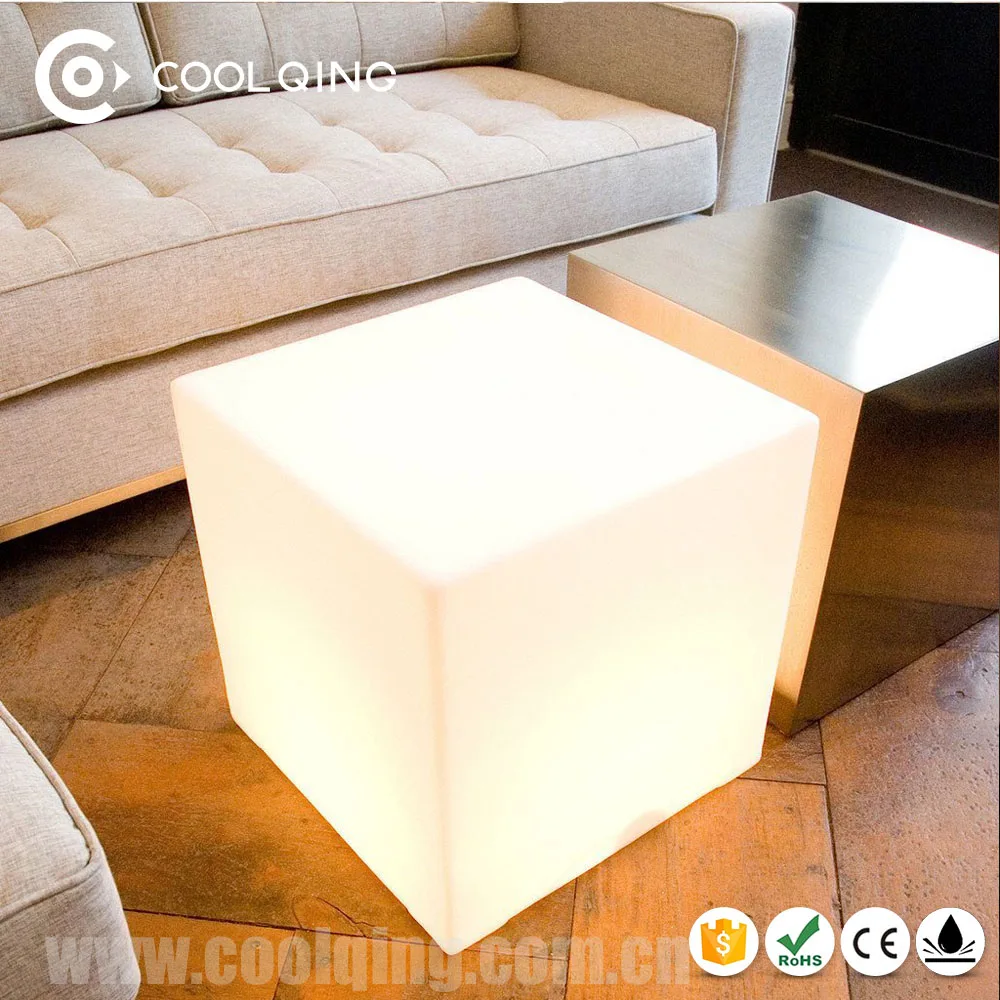 illuminated Casino Chair Led Cube Bar Furniture Guangzhou Chairs Wedding Decoration