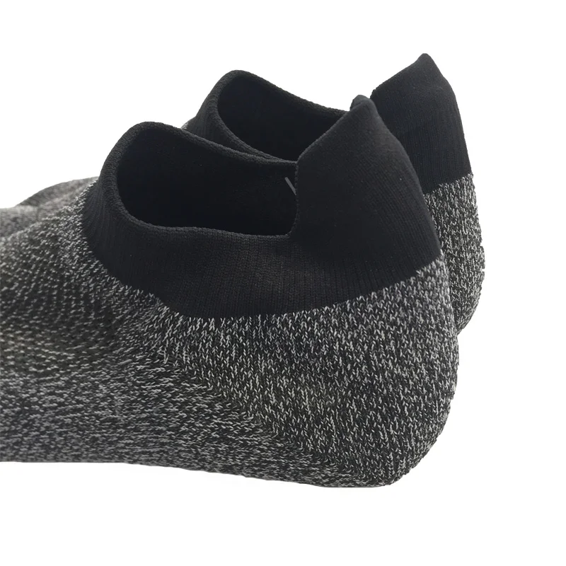 New sock knit vamp cotton fabric men light weight sport shoes upper with free stit