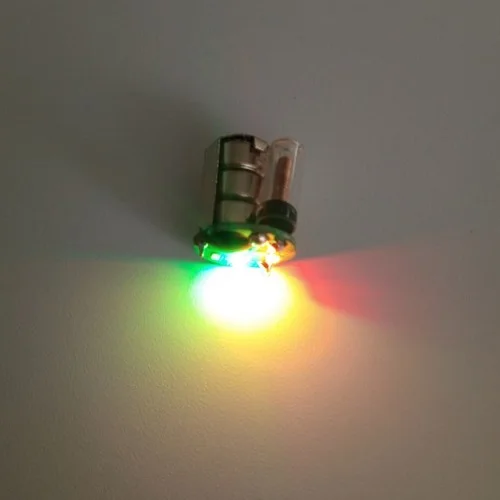 Customized mini single led flashing module with cell coin battery for toys and gifts motion sensor flashing led light for toys