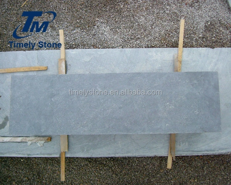
Chinese bush hammered blue stone limestone lump bluestone pavers 