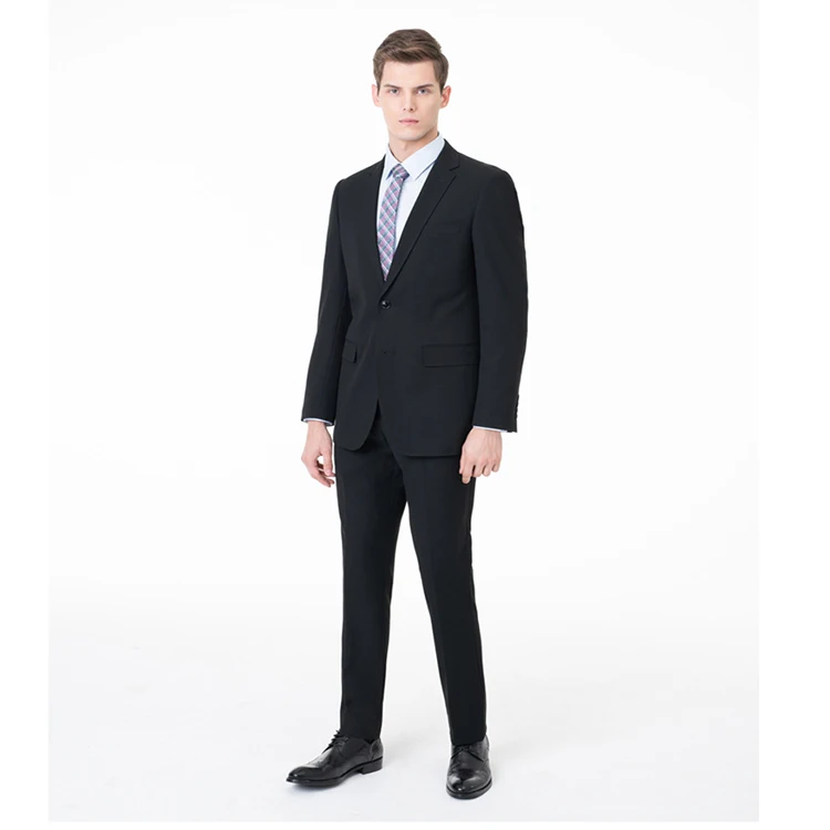 High Quality Formal Black Coat Pant Photos Designs Wedding Turkey Italy Business Men Suit For Office