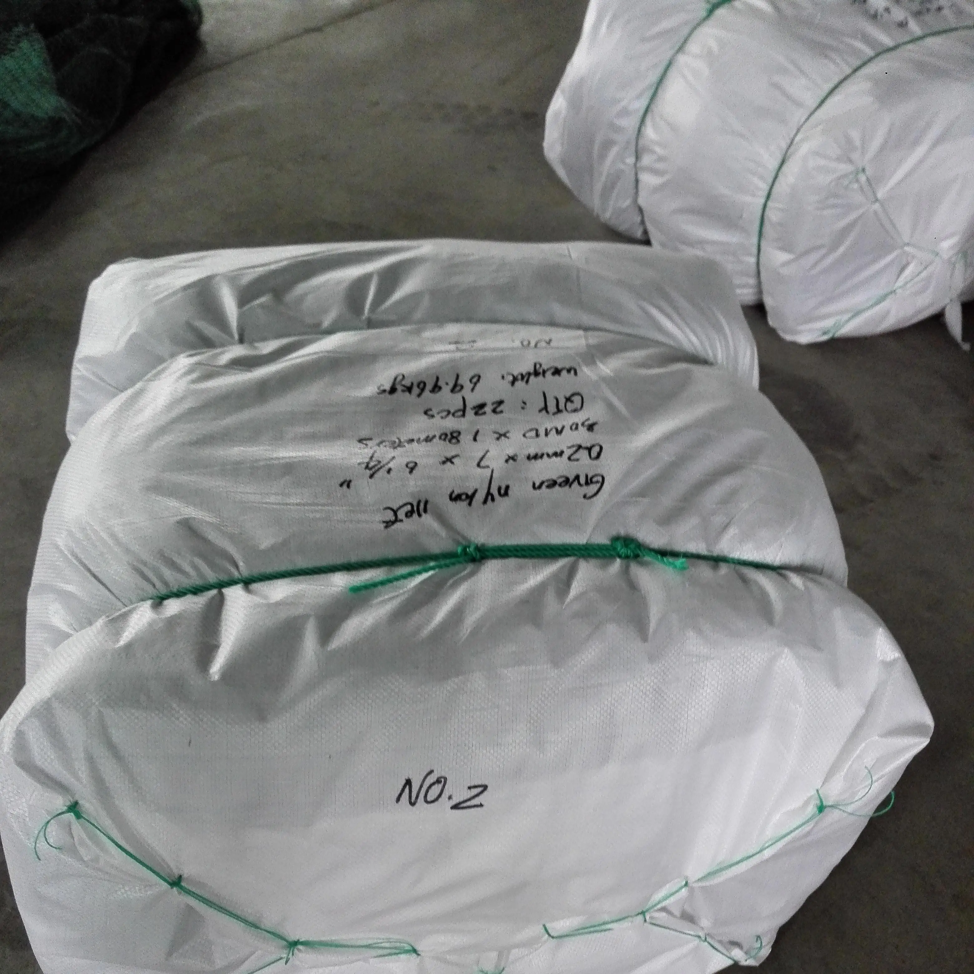 hot sale green nylon multimono net 0.2mm x 7pl x 6 1/4' 30MD X 180METER