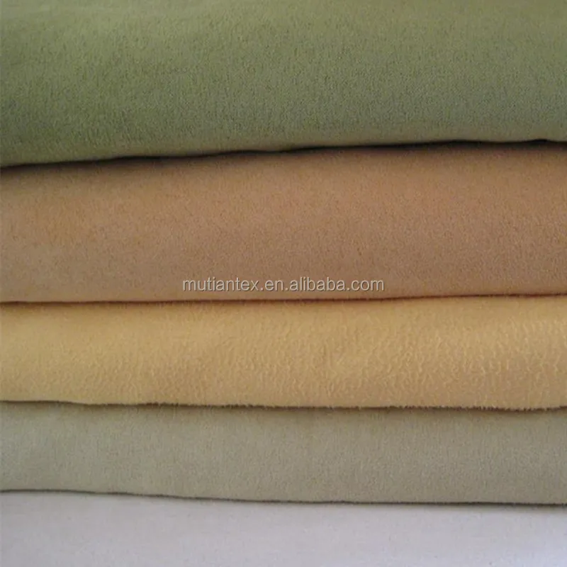 Полиэфирная перфорированная трикотажная основовязаная замшевая ткань из микрофибры и искусственной кожи