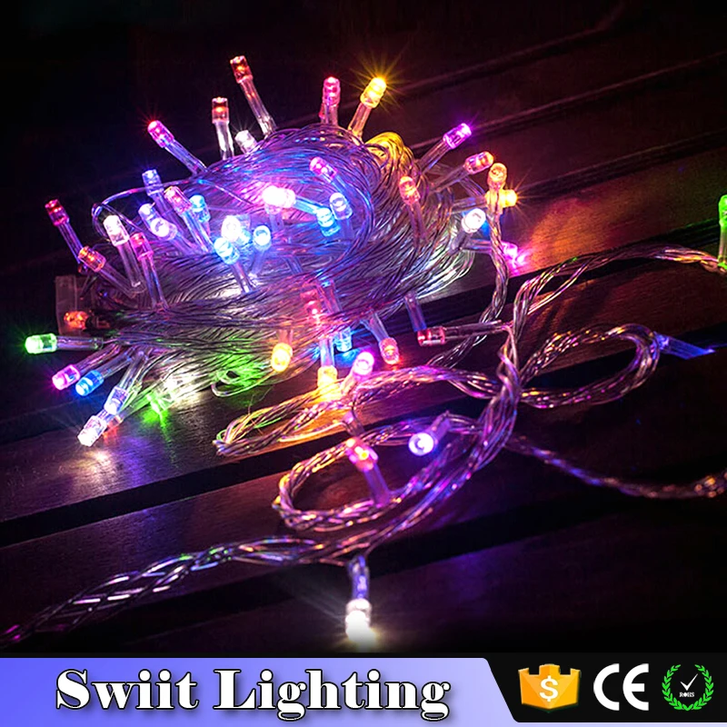 Wholesale YLDC1209 10M 100 LED String Holiday Decoration Mini christmas lite Christmas Light Fairy Light Garden Decoration