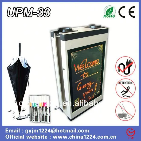 2014 new product wet umbrella magnetic floor packing machine