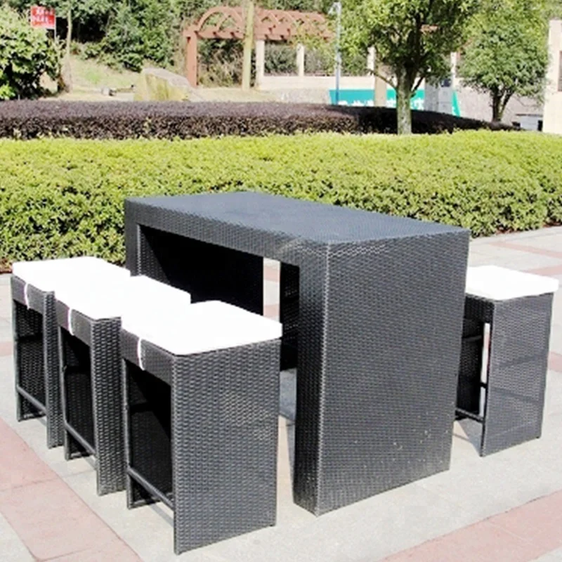 
SIMEC wicker PE rattan outdoor bar furniture 