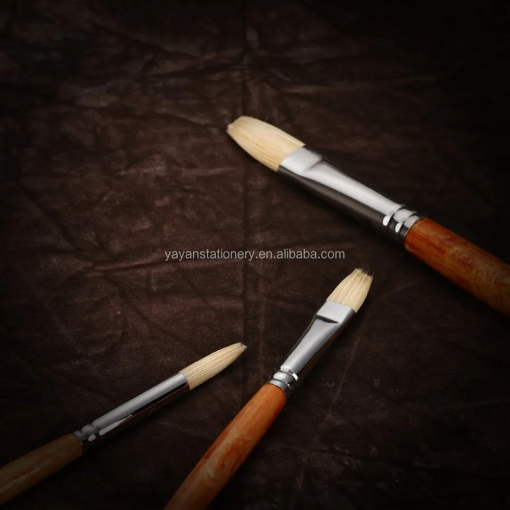 Новое поступление кабан свинья щетинные кисти художника живопись для масла