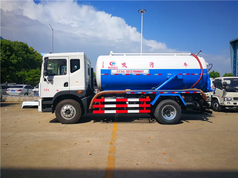 Горячая Распродажа, грузовик с вакуумным всасыванием сточных вод на 8000 л для всасывания сточных вод