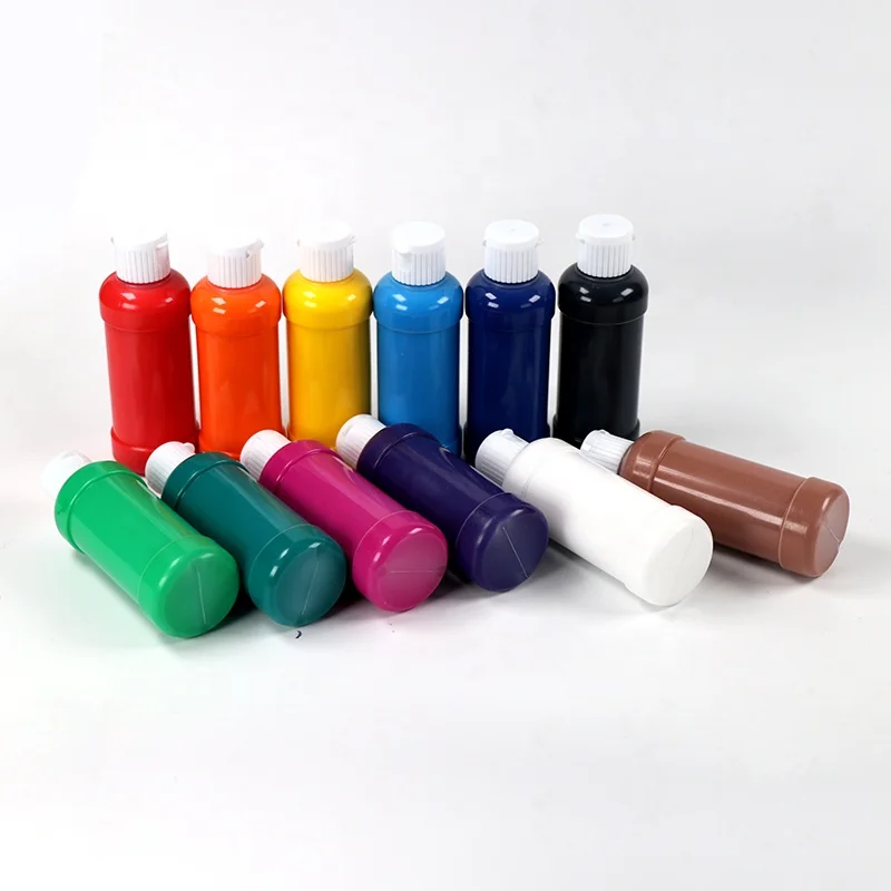 
Wholesale 12 colors sets for kids art acrylic paint 