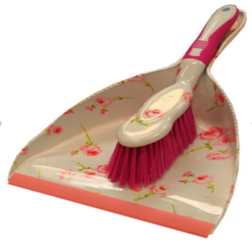 Brush and dustpan set Household cleaning tools